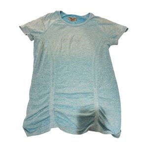 Blue Athleta fitted tee size S